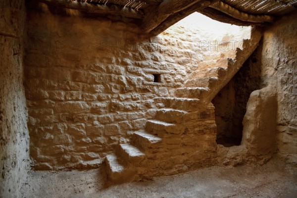 Old Town House in AlUla, Medina Province, Saudi Arabia, Arabian Peninsula, Asia