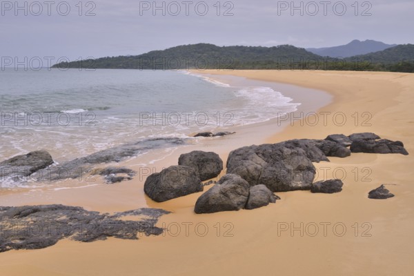 John Obey Beach, near Kent, Western Area Region, Sierra Leone, Africa