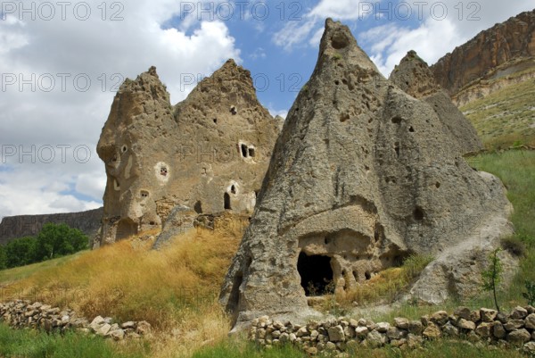 Church of the Snake, Church in Tufa Rock, Tufa Church, Soganli, Cappadocia, Turkey, Asia