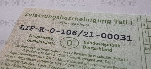 Car, passenger car, documents, registration, vehicle registration certificate, registration
