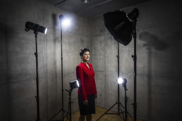 Sahra Wagenknecht is a member of the German Bundestag and founder of the BSW party, pictured here