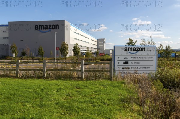 Amazon Fulfilment centre BRS2, warehousing and distribution building, Symmetry Park, Swindon,