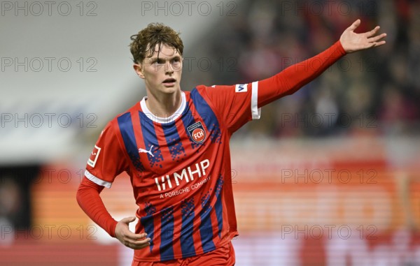 Paul Wanner 1. FC Heidenheim 1846 FCH (10) Gesture Gesture Voith-Arena, Heidenheim,