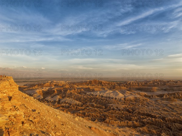 View of the Moon Valley, Atacama Desert, Chile, South America