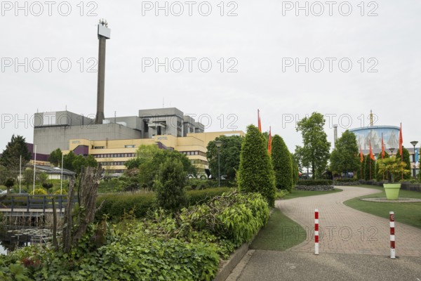Wunderland Kalkar, amusement park, former nuclear power plant, Kalkar, Lower Rhine, North