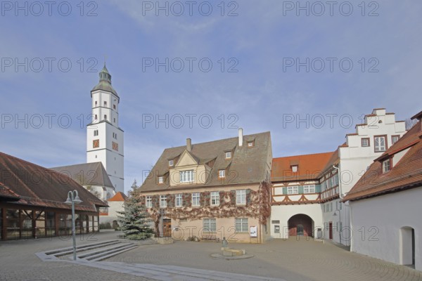 St Martin's Church built in the 15th century and landmark with town archives, town library with