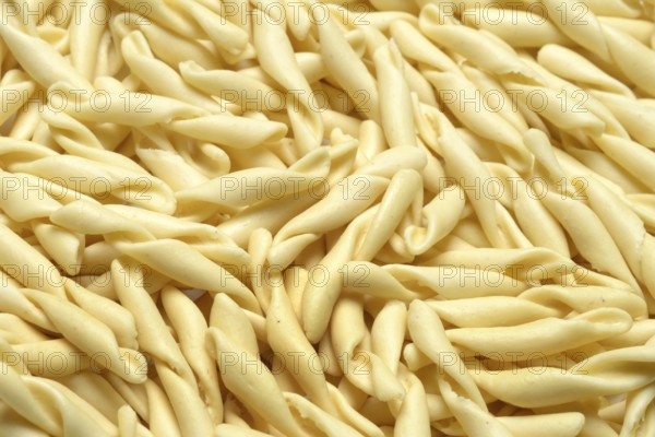 Strozzapreti, uncooked Italian pasta variety, Italy, Europe