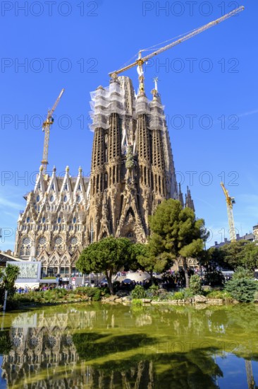 Sagrada Familia Church, Temple Expiatori de la Sagrada Família, Antoni Gaudi, UNESCO World Heritage