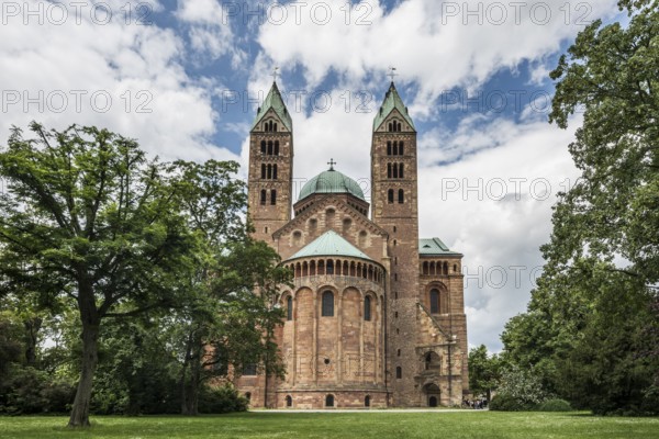 Imperial Cathedral, Cathedral of St Mary and St Stephen, UNESCO World Heritage Site, Speyer,