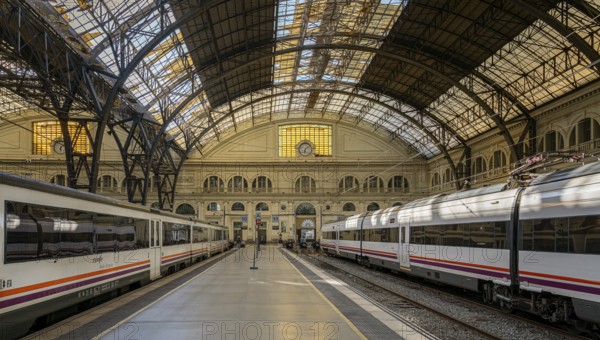 Estacio de Franca, terminus in Ciutat Vella, Barcelona, Spain, Europe