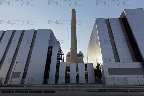 Lausward combined heat and power plant, gas power plant, steam turbine power plant, energy supply,