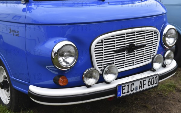 DDR Oldtimer Barkas B1000 at a classic car meeting in Benneckenstein in the Harz Mountains,
