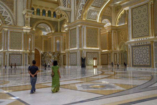 Qasr Al Watan, presidential palace, interior photo, Abu Dhabi City, emirate Abu Dhabi, United Arab
