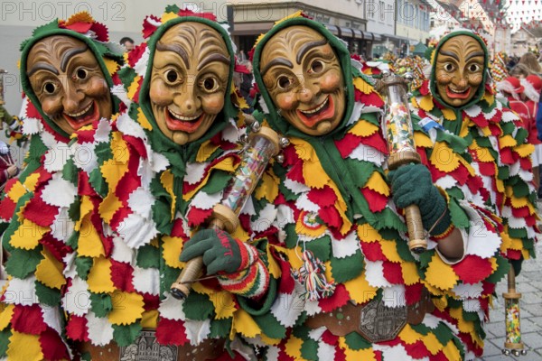 Big Fasendumzug, Alemannic carnival, carnival procession, Oberkirch, Ortenaukreis,