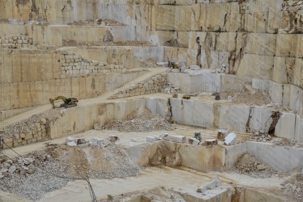 Marble quarry, Orosei, Nuoro Province, Sardinia, Italy, Europe