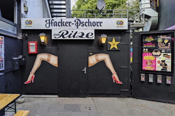 Zur Ritze, Hamburg cult pub, Reeperbahn, St. Pauli, Hamburg, Germany, Europe