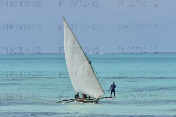 Dhow, Dongwe, Zanzibar, Tanzania, Africa