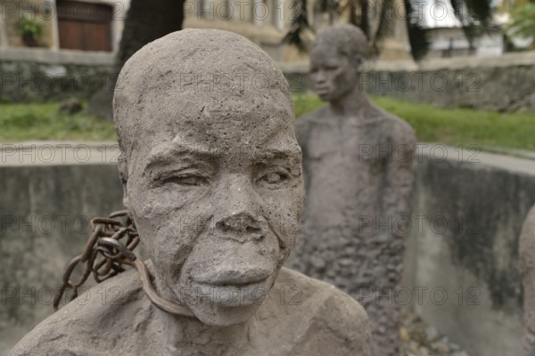 Slave Memorial by Carla Sornas, Stone Town, Zanzibar City, Zanzibar, Tanzania, Africa