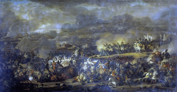 The Battle of the Nations near Leipzig, also known as the Battle of Leipzig, from 16 to 19 October