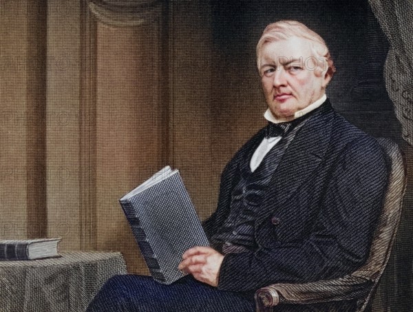 Millard Fillmore 1800 to 1874, 13th President of the United States 1850-53, After a painting by
