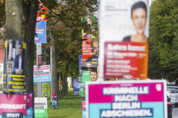 The hot phase of the state election campaign in Saxony can be seen in the amount of different