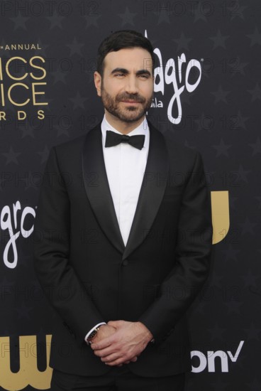 Brett Goldstein at the 29th Annual Critics' Choice Awards held at the Barker Hangar in Santa