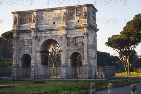 Arco Di Costantino in Rome, Arch of Constantine