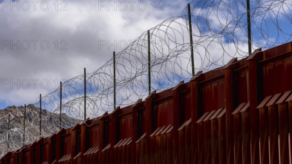Jacumba Hot Springs border wall in California fortifies the US-Mexico boundary, addressing security