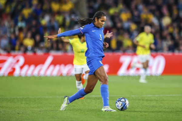 BRISBANE, AUSTRALIA, JULY 29: Wendie Renard of France as Brazil plays France at the FIFA Women's