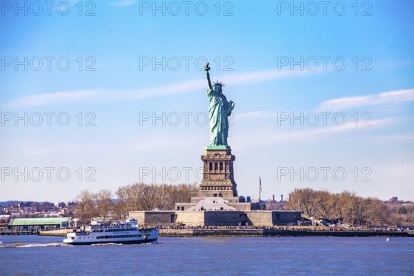Statue of Liberty Statue of Liberty on Liberty Island in New York harbour, New York City