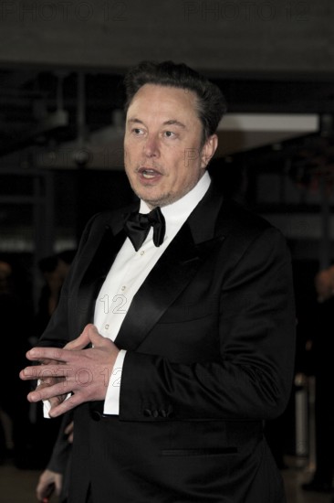 Elon Musk at the 10th Annual Breakthrough Prize Ceremony held at the Academy Museum of Motion