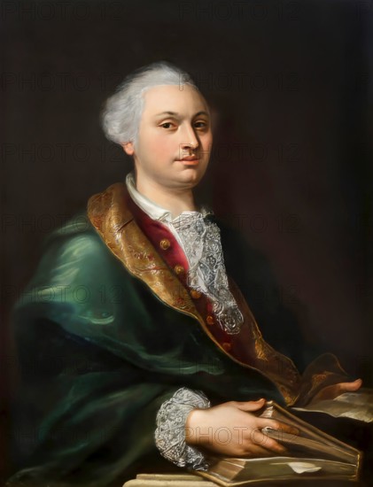 Giacomo Girolamo Casanova, 1725 – 1798, Italian adventurer and author, digitally edited according