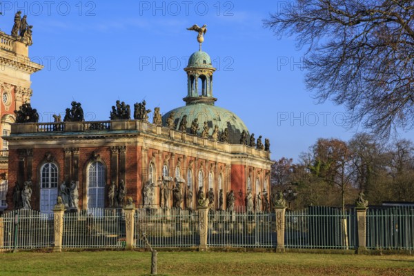 New Palace, Unesco World Heritage Park Sanssouci, Potsdam, Brandenburg, Germany, Europe