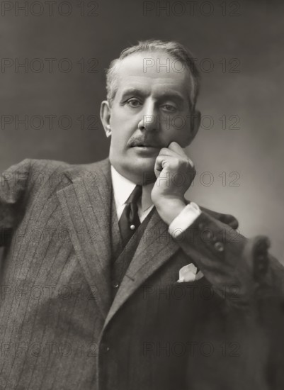 Giacomo Puccini, 1858 –1924, Italian composer, digitally edited according to a photograph by