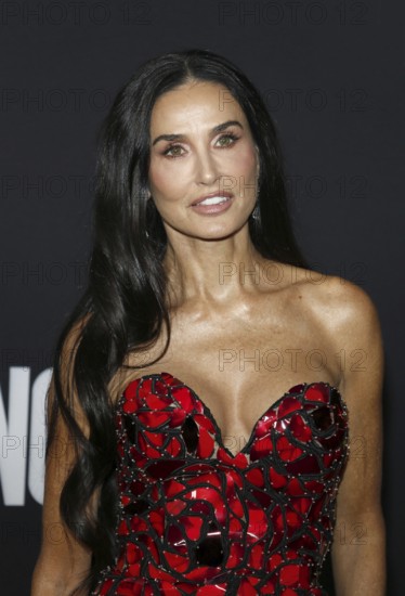 Demi Moore at the Los Angeles premiere of 'The Substance' held at the DGA Theater in Hollywood, USA