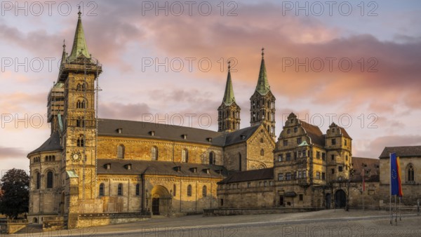 The historic cathedral of Bamberg (Franconia, Germany)