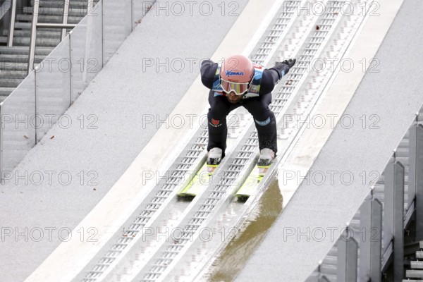 Markus Eisenbichler (TSV Siegsdorf) during training in front of DM Hinterzarten 2022