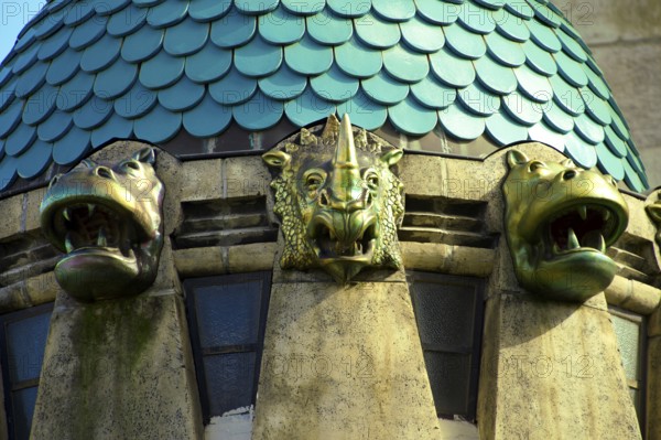 The art nouveau Elephant house at the Budapest Zoo & Botanical Garden (F?városi Állat- és