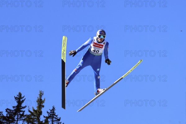 Vinzenz Geiger (SC Oberstdorf) at the FIS Nordic Combined World Cup Schonach 2024