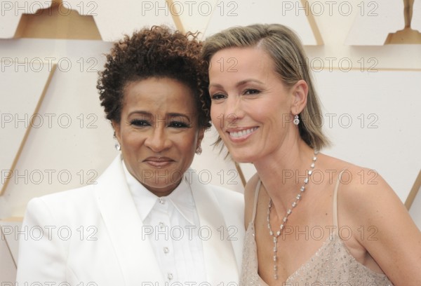 Wanda Sykes and Alex Sykes at the 94th Annual Academy Awards held at the Dolby Theatre in Los