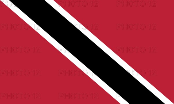 Flag of Trinidad & Tobago, Vector illustration