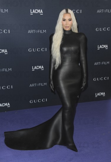 Kim Kardashian at the LACMA Art+Film Gala Presented By Gucci held at the Los Angeles County Museum