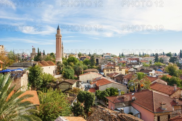Yivli Minare Mosque, Ulu Camii, Camii, Old Town, Antalya, Turkey, Asia