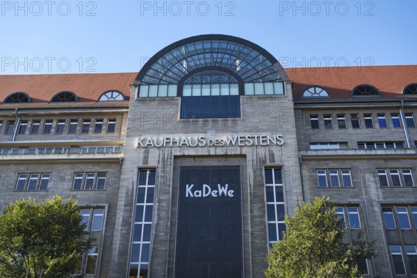 KaDeWe, Kaufhaus des Westens, traditional department stores' in Berlin, Berlin, Germany, Europe