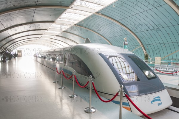 Maglev train in shanghai china