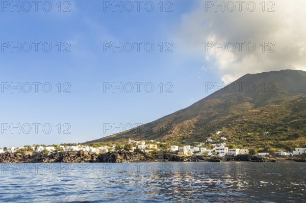 Volcano Stromboli Archipelago Eolie Sicily Italy