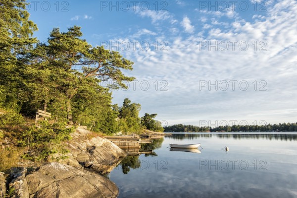 Archipelago on the Swedish coast off Stockholm
