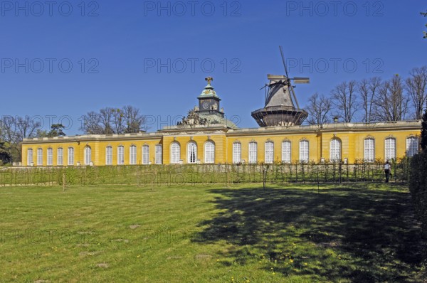 New Chambers, Sanssouci Park, Potsdam, Brandenburg, Germany, Europe