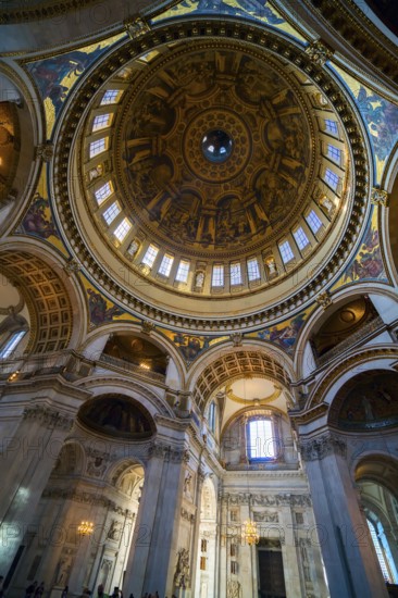 Interior View of St Pauls Cathedral