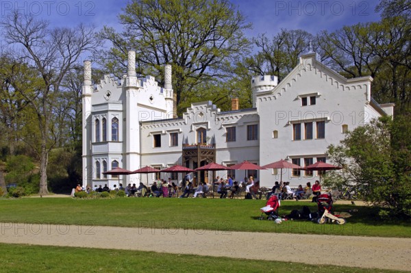 Small Palace, Babelsberg Palace Park, Potsdam, Brandenburg, Germany, Europe